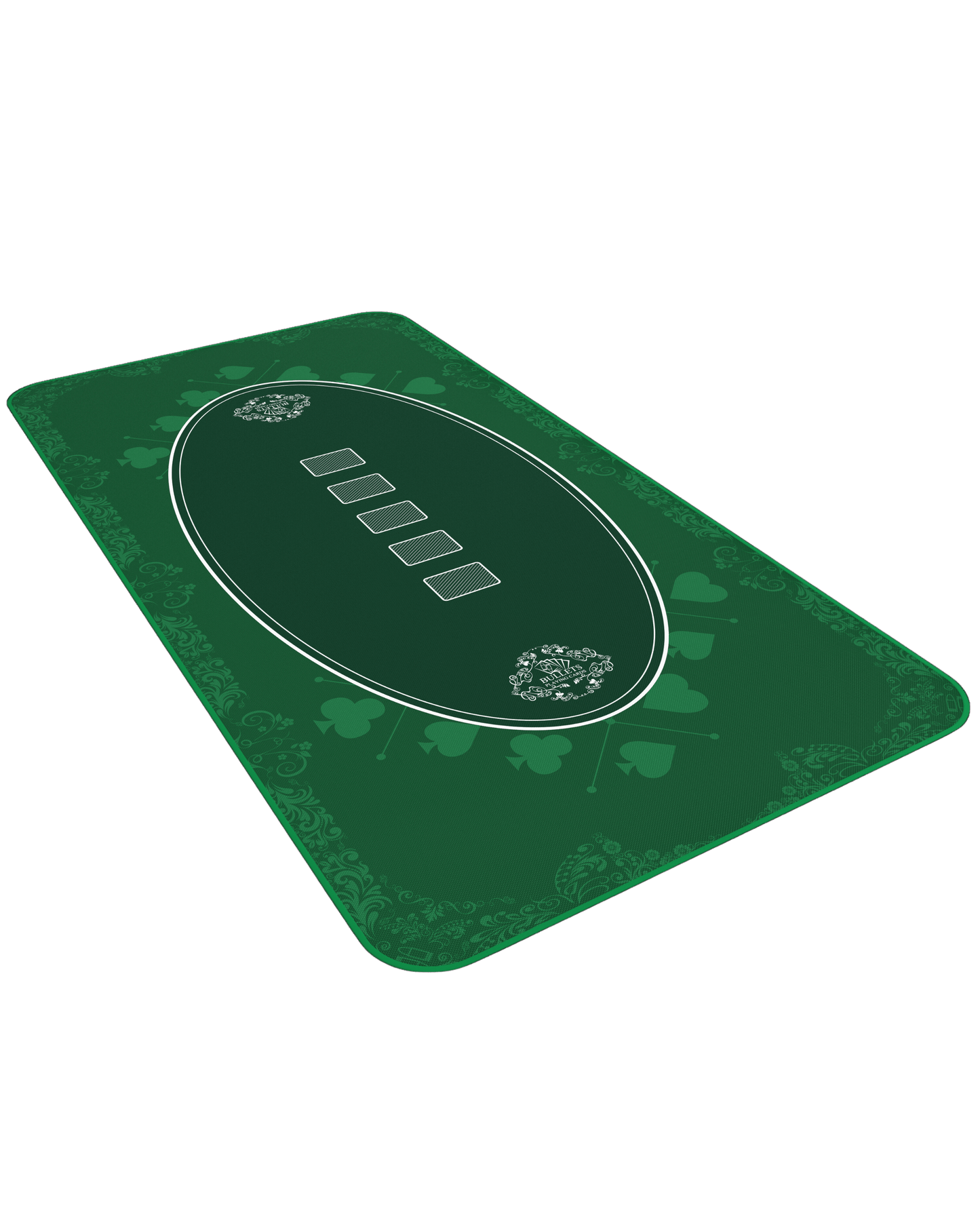 Poker Mat - Casino Design - Different Colors And Sizes - Rectangular