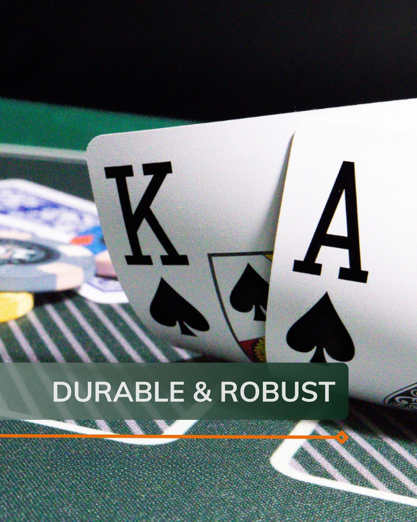 Plastic Poker Cards – Double Deck with Jumbo Index