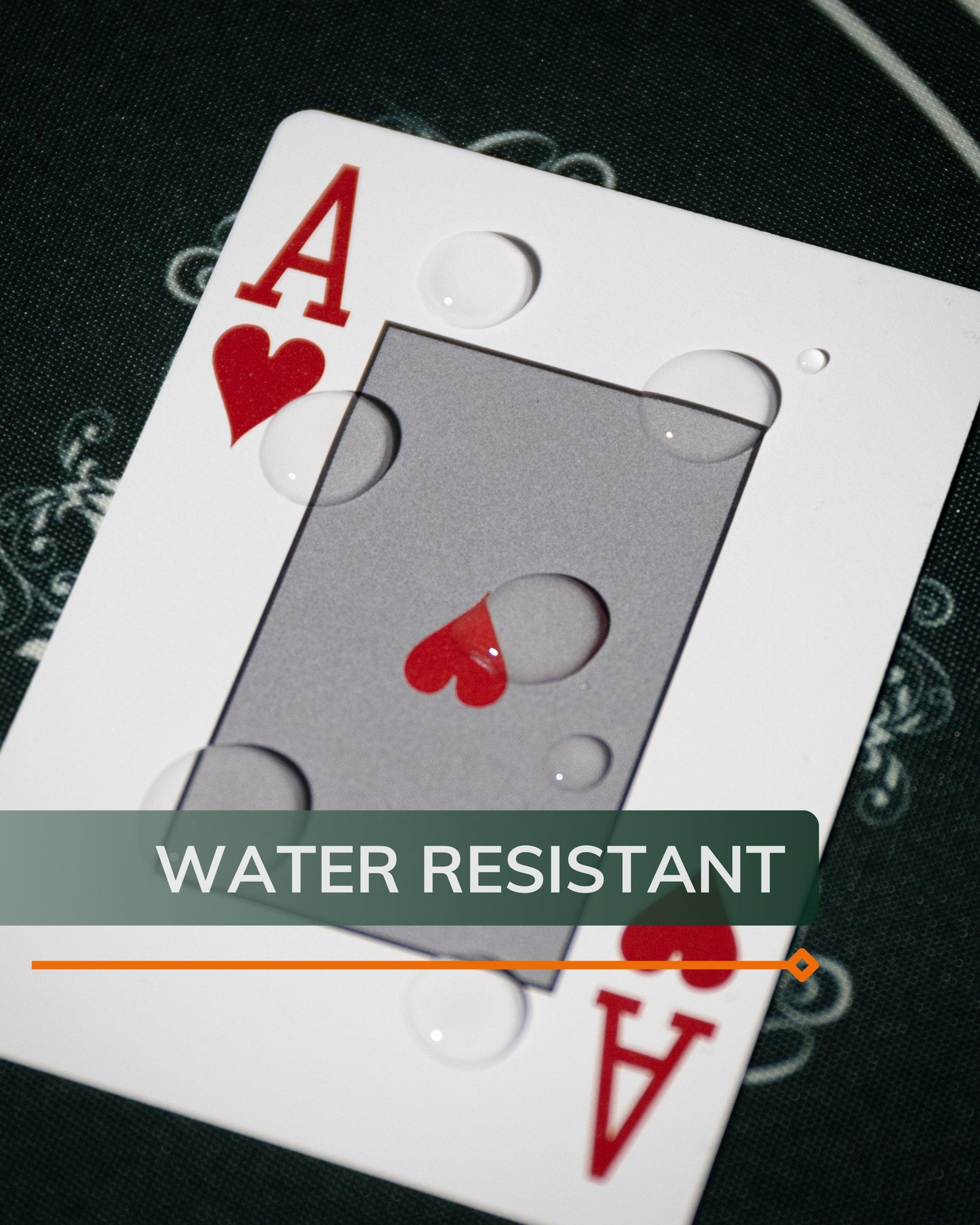 Plastic poker cards 'Platinum'