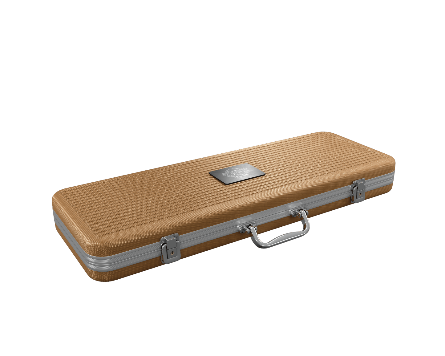 Poker case with 500 ceramic poker chips 'Silvio' with Denominations