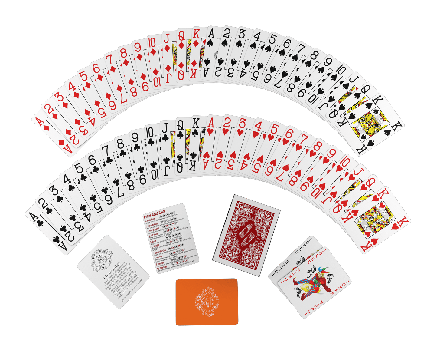 Plastic Poker Cards – Double Deck with Jumbo Index