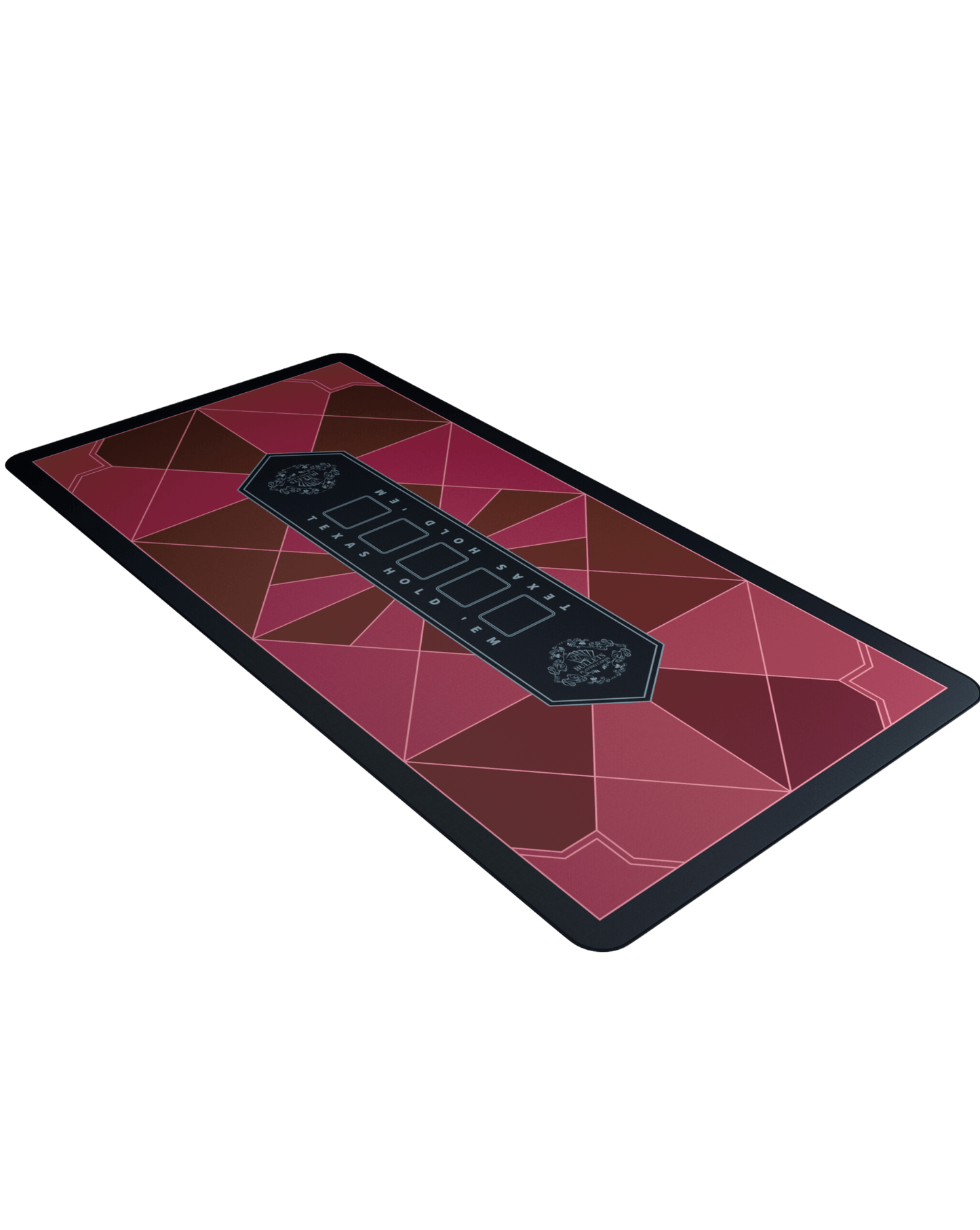 Poker Mat 'Paulie' Design - Rectangular - Different Colors And Sizes