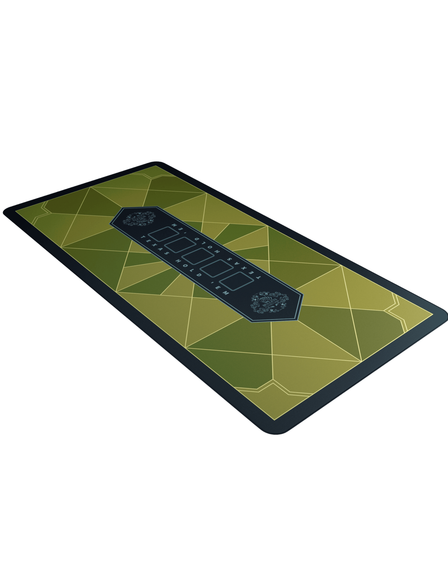 Poker Mat 'Paulie' Design - Rectangular - Different Colors And Sizes
