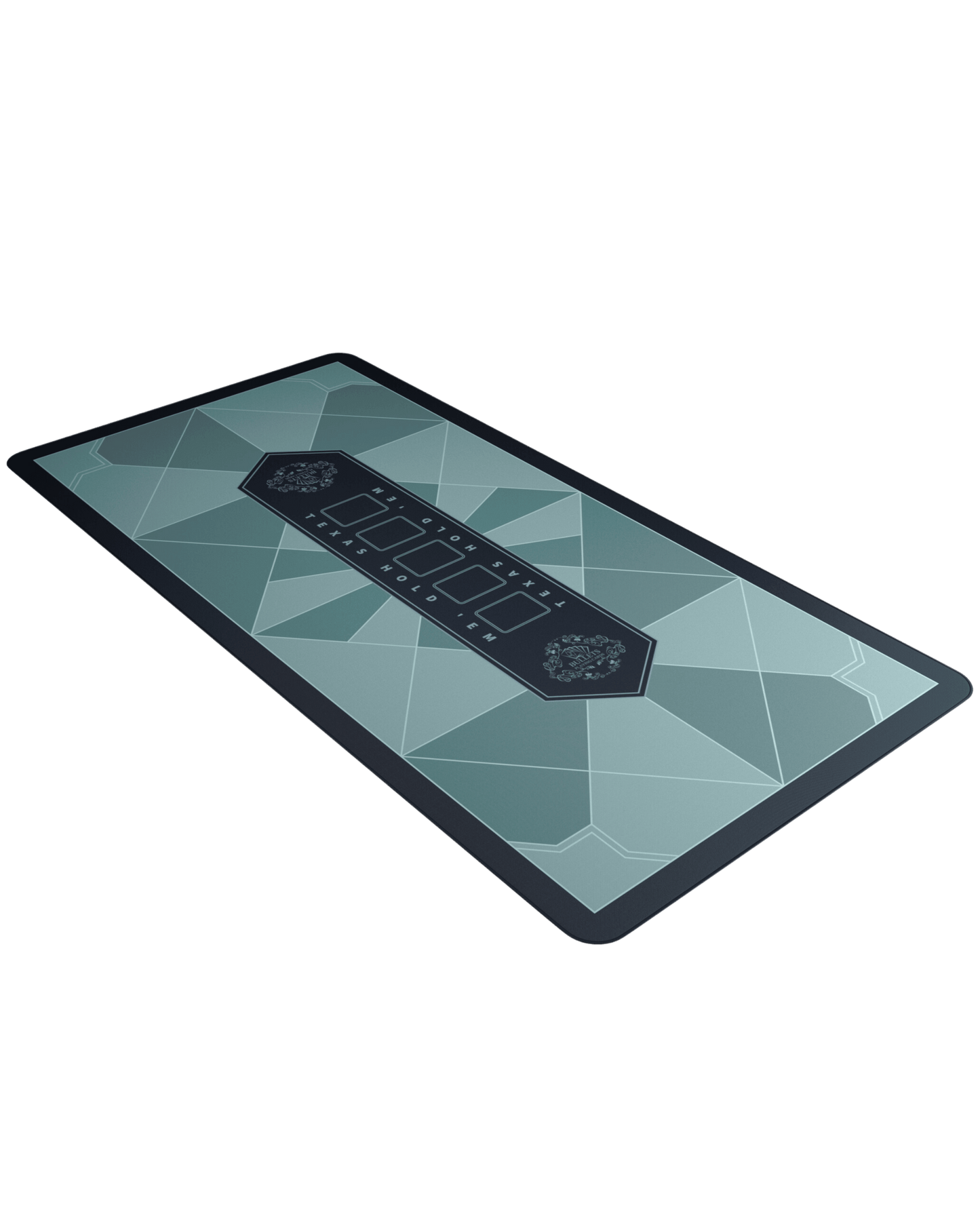 Poker Mat 'Paulie' Design - Rectangular - Different Colors And Sizes