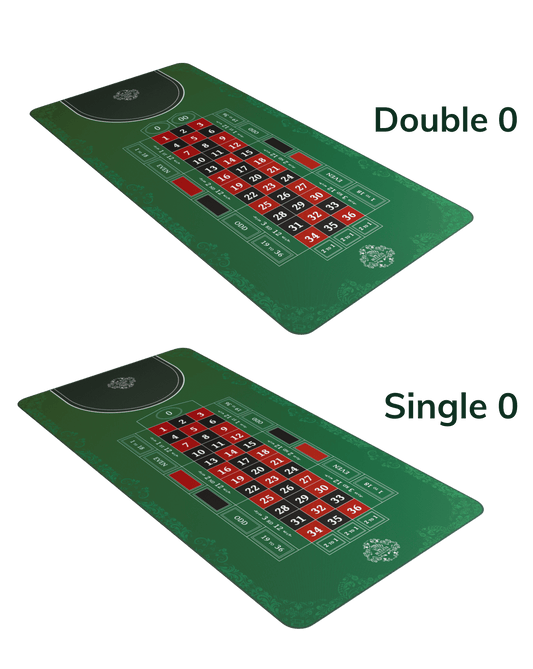 Roulette Mat – Casino Table Layout in Multiple Sizes