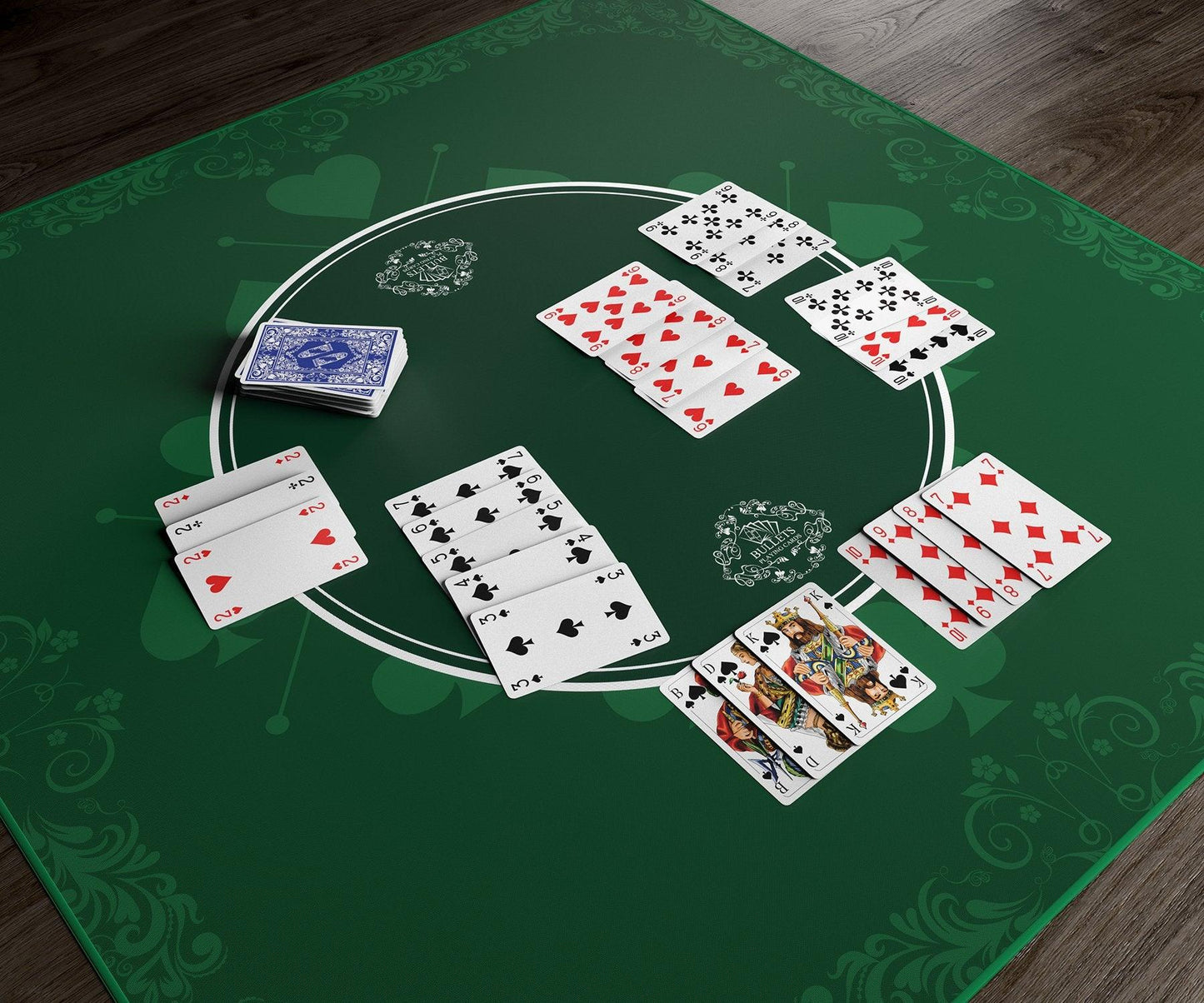 Rummy Set – Faux Leather Case with Cards, Rules & Score Pad