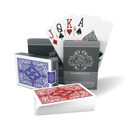 Plastic Poker Cards – Double Deck with Jumbo Index