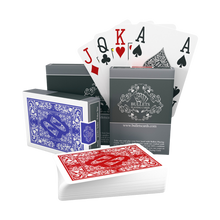 Load image into Gallery viewer, Plastic Poker Cards, Poker Size, Double Pack, Jumbo Index