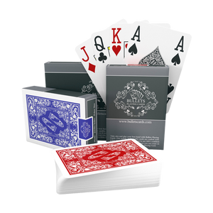 Plastic Poker Cards, Poker Size, Double Pack, Jumbo Index