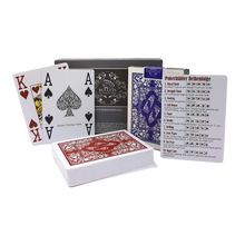 Load image into Gallery viewer, Plastic Poker Cards, Poker Size, Double Pack, Jumbo Index