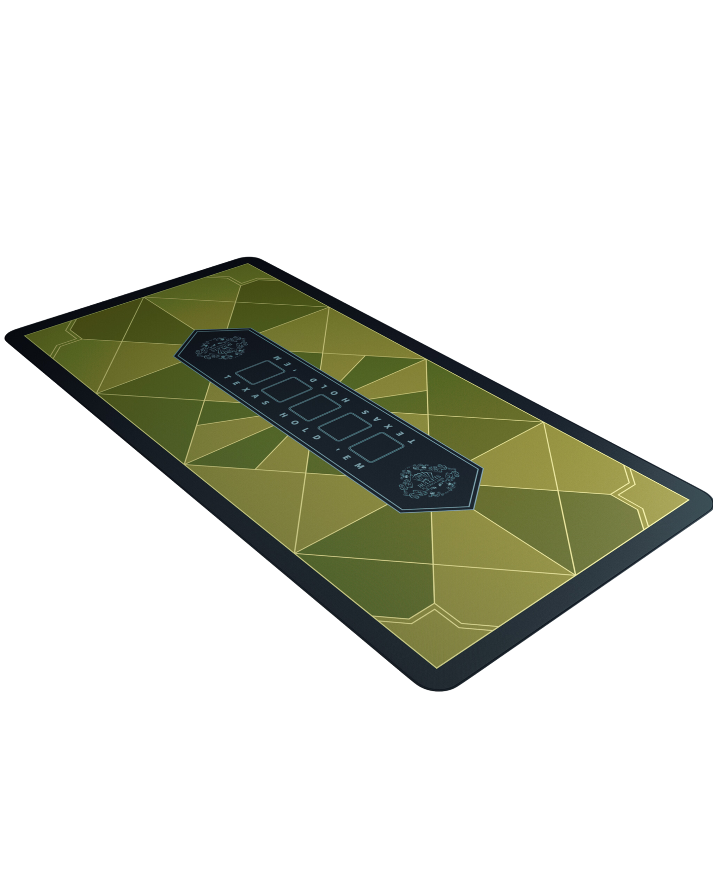 Poker Mat 'Paulie' Design - Rectangular - Different Colors And Sizes