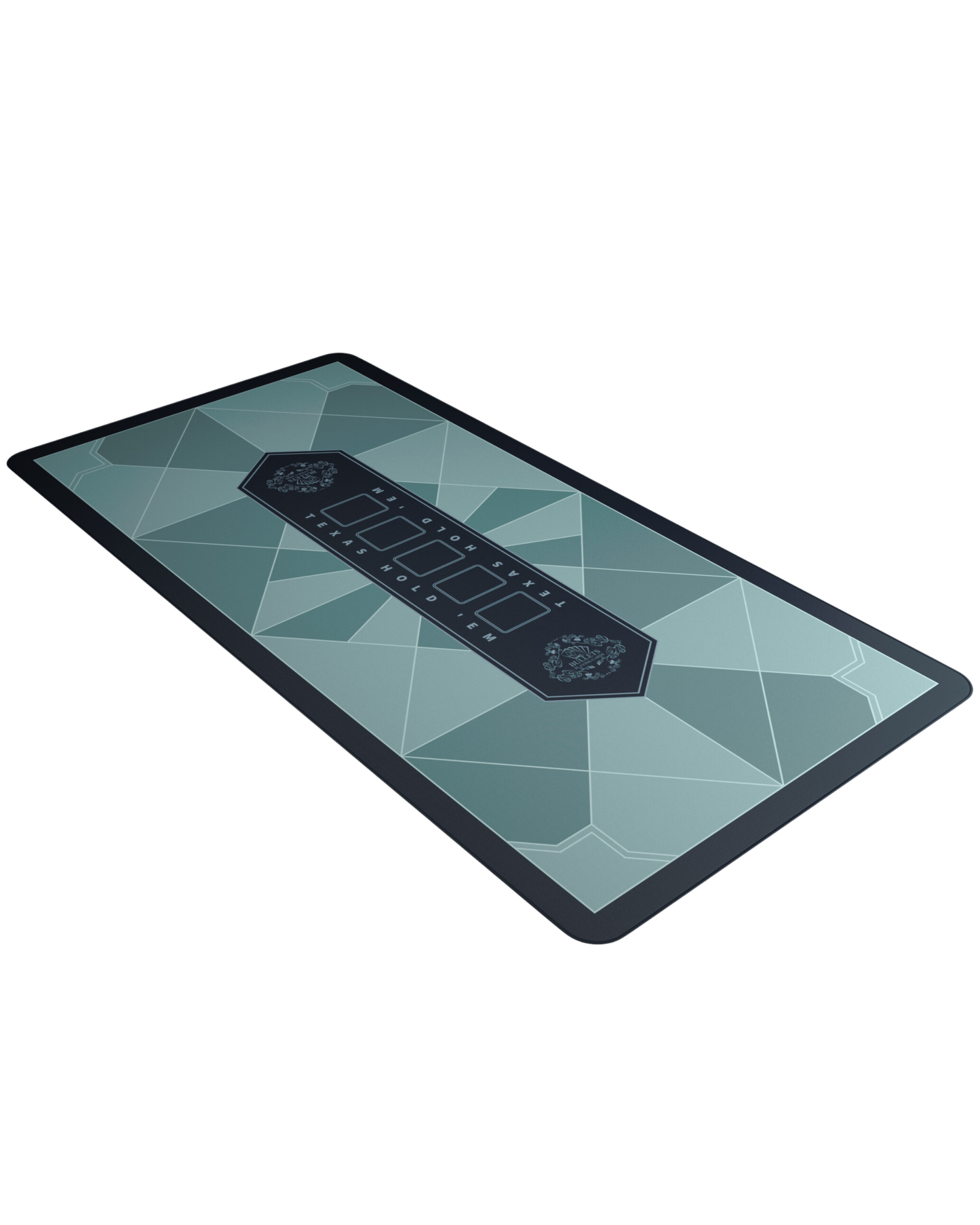 Poker Mat 'Paulie' Design - Rectangular - Different Colors And Sizes