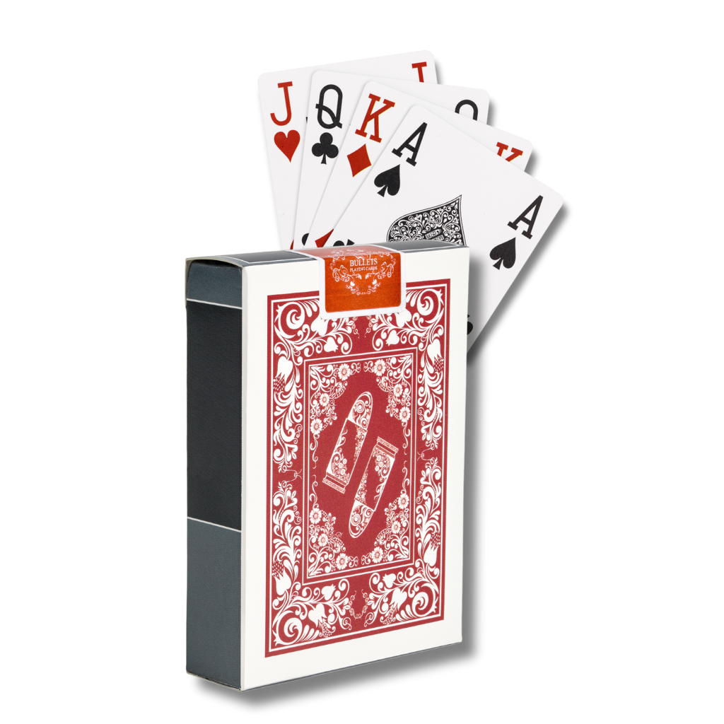 Plastic Poker Cards, Poker Size, Single Pack, Jumbo Index