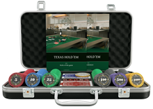 Load image into Gallery viewer, Poker case with 300 ceramic poker chips &#39;Silvio&#39; with values