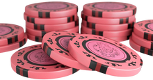 Load image into Gallery viewer, Poker case with 300 clay poker chips &quot;Corrado&quot; without values