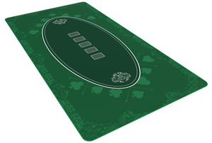 Poker mat rectangular - Casino design -different sizes