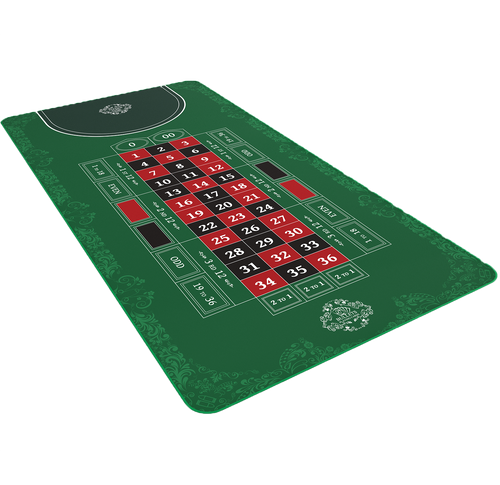 Roulette mat (table layout) 60'' x 35''