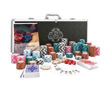Load image into Gallery viewer, Poker case with 300 clay poker chips &#39;Carmela&#39; with values